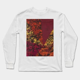 Corner Splatter # 7 Long Sleeve T-Shirt